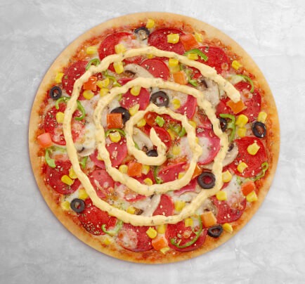 Domino's Soslu Bol Malzemos Pizza